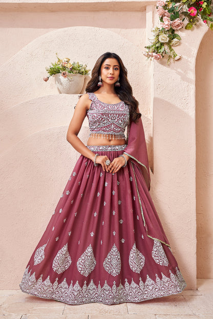 Graceful Georgette Lehenga Choli - Timeless Elegance for Every Occasion