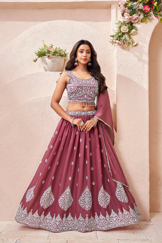 Graceful Georgette Lehenga Choli - Timeless Elegance for Every Occasion